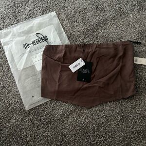 4th + Reckless Brown Bandana Top